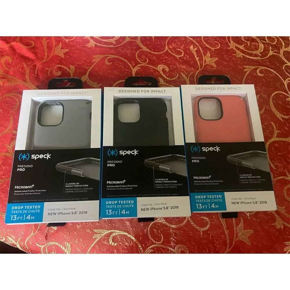 Speck Presidio Pro iPhone 11 Pro Case Set of 3 Multicolor